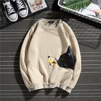 C2潮朝（C2 CHAOZHAO） 長袖 男士T恤 卡其W207 XL，L，XXXL，M，XXL