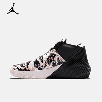 耐克（NIKE）籃球鞋AR0346-003幻影灰/黑/星云珊瑚灰 