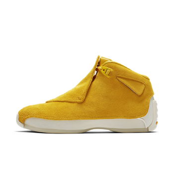 耐克（NIKE）籃球鞋黃色麂皮AA2494-701 