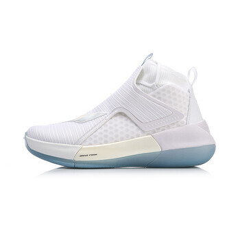 李寧（LI-NING）籃球鞋標(biāo)準(zhǔn)白/極光藍(lán) 