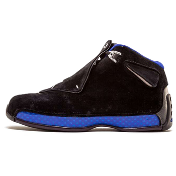 耐克（NIKE）籃球鞋黑藍麂皮 AA2494-007 