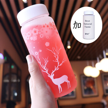 圓形印花水杯，隔熱又環(huán)保
