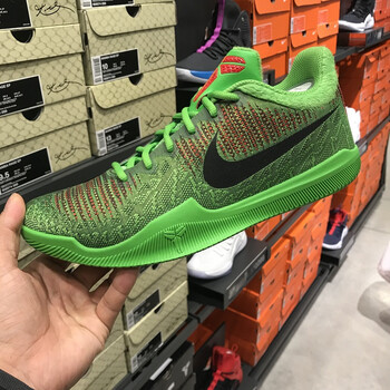 耐克（NIKE）籃球鞋908974-300 綠色/黑 39