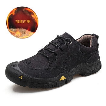 西域駱駝（VANCAMEL）男士8121黑色加絨款 40