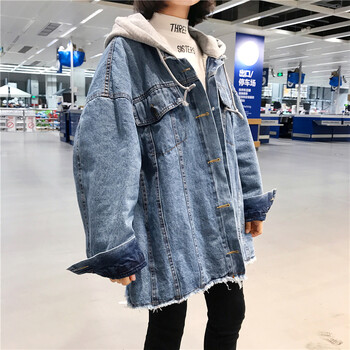 牛仔情侶裝春裝