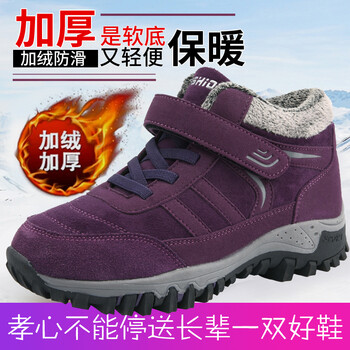 閩貝迪男士紫色-加絨媽媽款 40