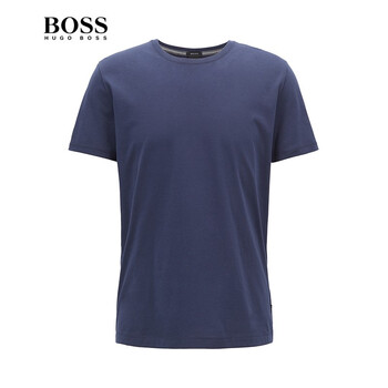 BOSS HUGO BOSS 短袖 男士T恤 410-海軍藍(lán) 