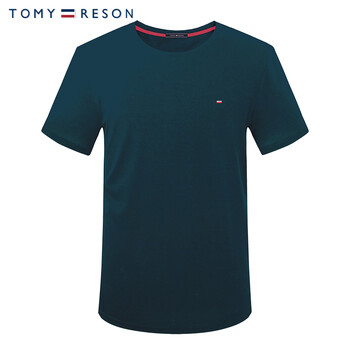 Royal Queen's Polo Team 短袖 男士T恤 TM823920628 34墨綠 