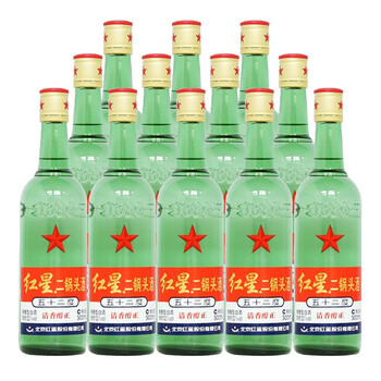 紅星52375mL-500mL，500 清香型，清香