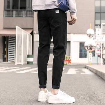 爆色（BAOSE） 修身褲 青春休閑 男士牛仔褲