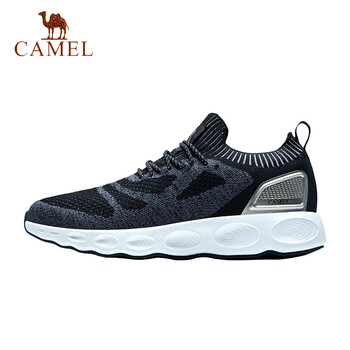 駱駝（CAMEL）跑步鞋黑/灰 44，45以上，38，39，40，41，42，43