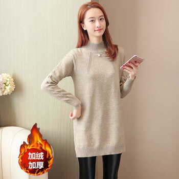 純色打底衫，微胖妹子的好選擇