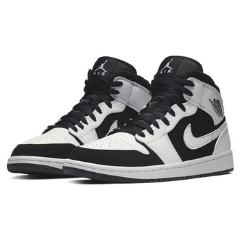 耐克（NIKE）籃球鞋554724/554725-113（黑白熊貓） 