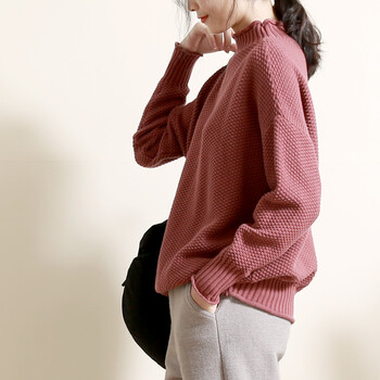 寬松,寬松,怎么樣,暗紅,暗紅,毛衣,毛衣