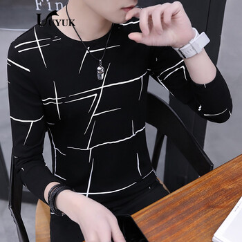 UYUK 長袖 男士T恤 黑色 XL，L，XXL，M，XXXL