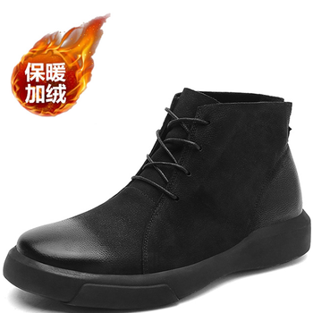 保羅．皮匠（BAOLUOPIJANG）男士黑色（加絨款） 39