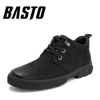 百思圖（BASTO）男士黑色（絨里） 38