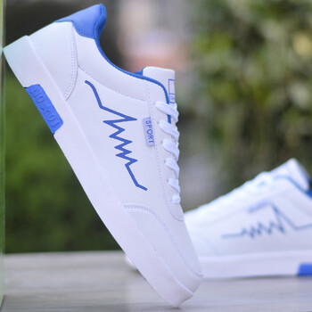 打傘貓男士1728白藍色 40