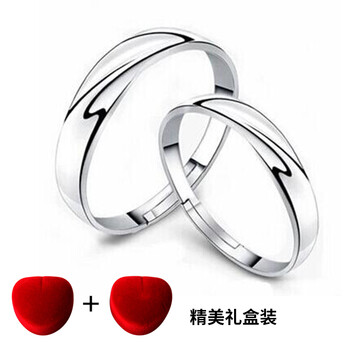 結(jié)婚對戒鍍金