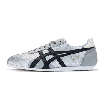 Onitsuka Tiger跑步鞋銀色/黑色 41.5