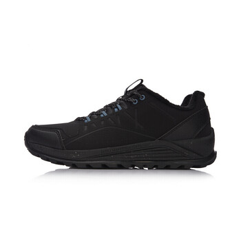李寧（LI-NING）跑步鞋標(biāo)準(zhǔn)黑/灰藍(lán)色 41