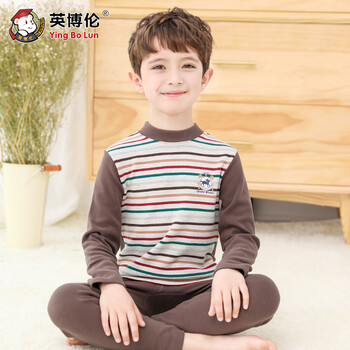 大童加厚棉睡衣
