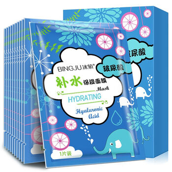 女士護(hù)膚面膜，告別干燥肌