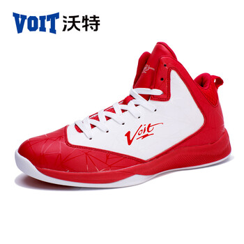 沃特（VOIT）籃球鞋紅白 