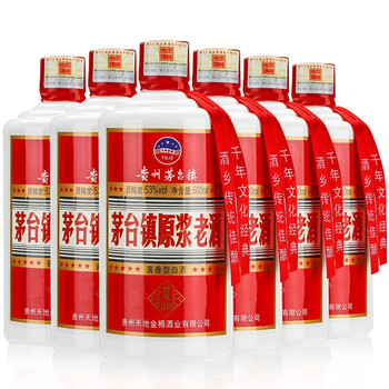 天地金樽53%vol.500ml 醬香型，醬香