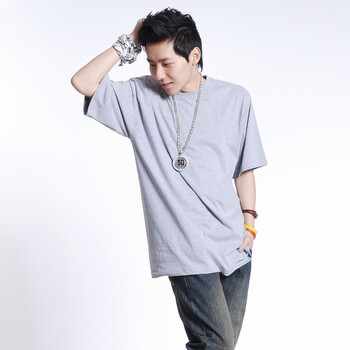 貴迎 短袖 男士T恤 灰色 XL