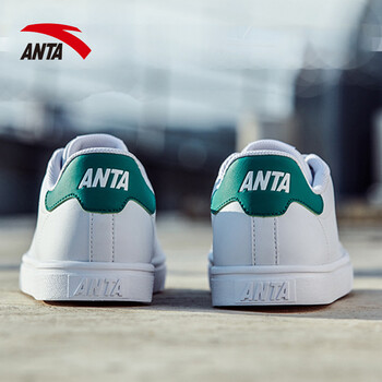安踏（ANTA）板鞋安踏白/海藻綠-3 39，40，41，42.5，42，43，44.5