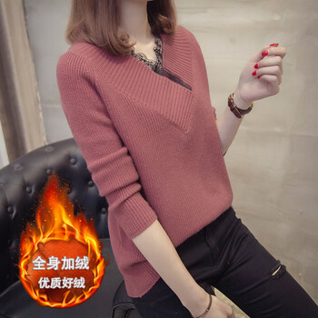 低領(lǐng)羊毛衫加厚