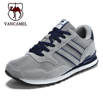 西域駱駝（VANCAMEL）男士淺灰（網(wǎng)面） 39