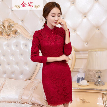 金宅 純色，碎花 繡花 連衣裙