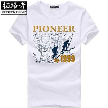 拓路者（Pioneer Camp） 短袖 男士T恤 白色 M