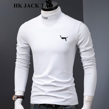 hk jack tao 長(cháng)袖 男士T恤 白色 S，XL，4XL，L，M，XXL