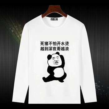 倪芯哲（N.XINZHE） 長(zhǎng)袖 男士T恤 不怕開(kāi)水燙 XL，L，M