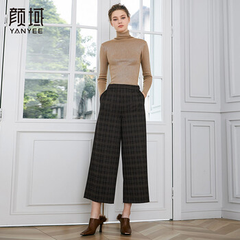 顏域（YANYEE）   女 九分褲 休閑褲
