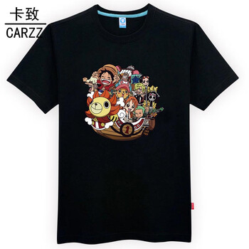 卡致（CARZZ） 短袖 男士T恤 HZ黑色 