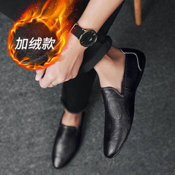 蒂諾克（DEALYORK）男士黑色棉鞋 40