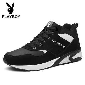 花花公子（PLAYBOY）男士黑/白-加絨 41