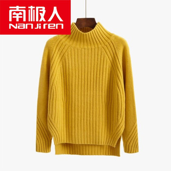 高領(lǐng)針織衫，讓你的肌膚更簡單