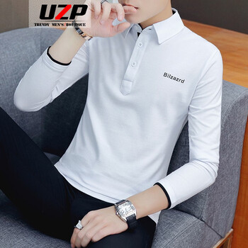 歐帝森（UZP） 長袖 男士T恤 白色 XL，L，XXXL，XXL，M