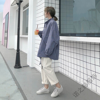 時尚長袖外套，街頭潮男范