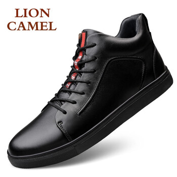 獅王駱駝（LIONCAMEL）男士黑色*單鞋2069 48