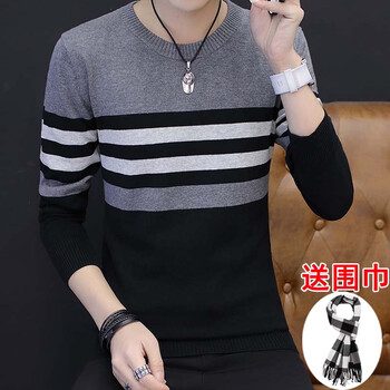 億型閣（YIXINGGE） 長袖 男士T恤 0842黑色-不加絨 XL，L，XXXL，M，XXL