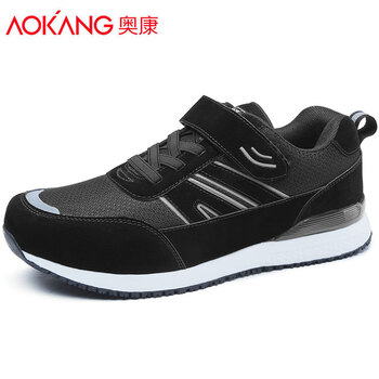 奧康（Aokang）男士黑色(標(biāo)準(zhǔn)運(yùn)動(dòng)鞋尺碼) 47.5
