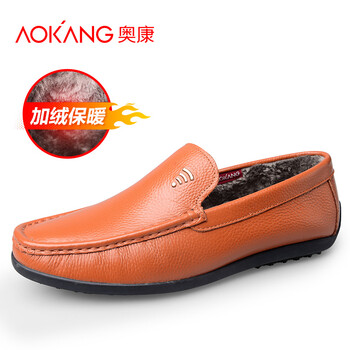 奧康（Aokang）男士橙色376818025 40