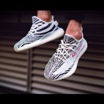 阿迪達斯（Adidas）跑步鞋CP9654（白斑馬） 43