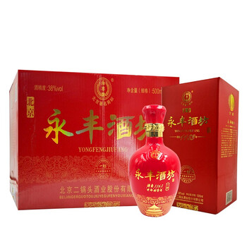 永豐38度500ml 濃香型，濃香